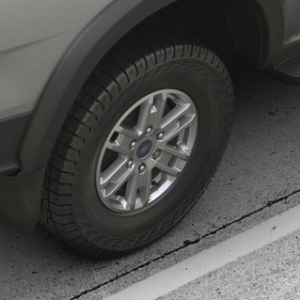 Platišče iz lahke zlitine 16" 6 x 2 kraka, temno srebrn